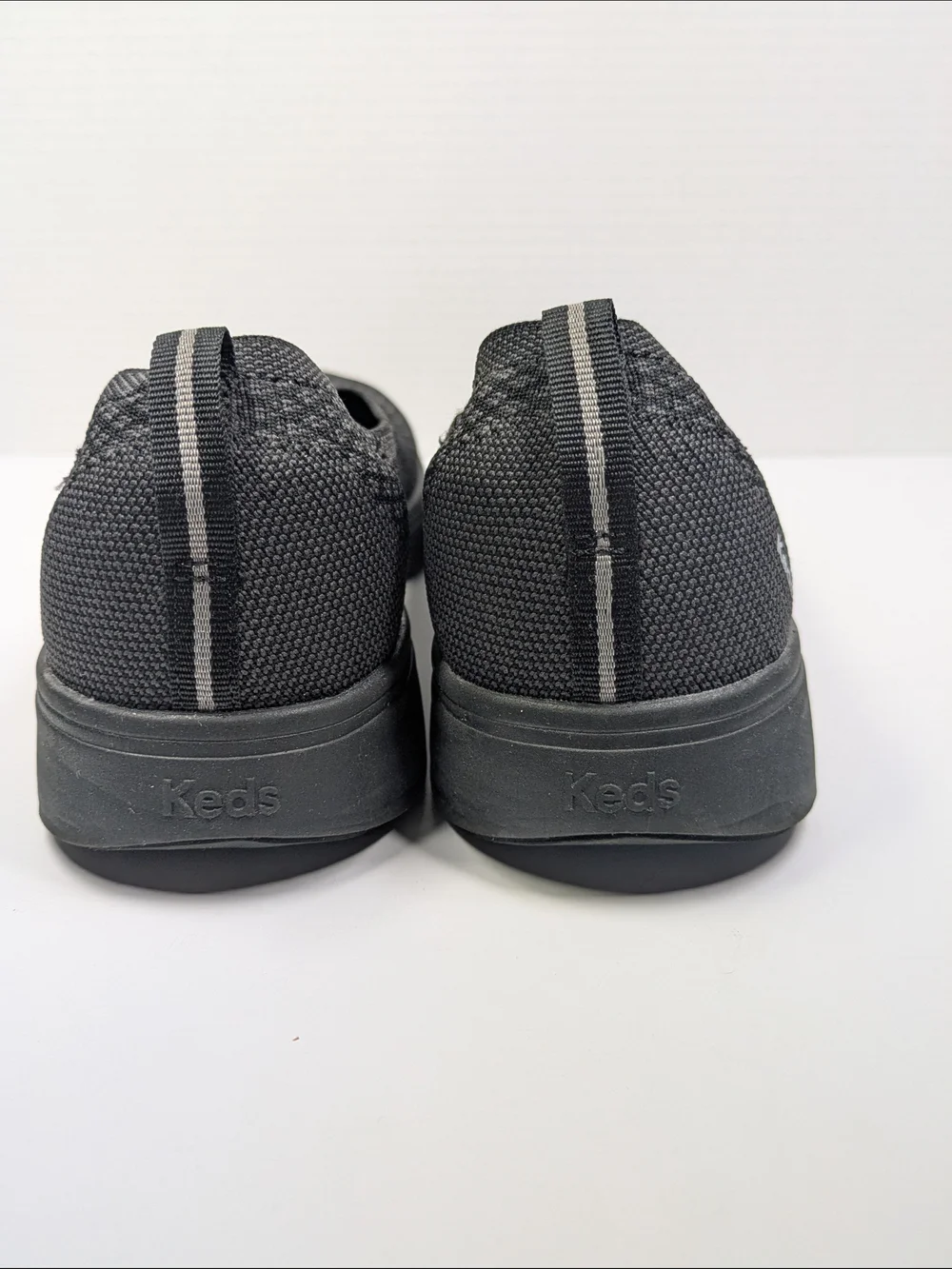 Keds Women’s Black Slip-On Knit Sneakers